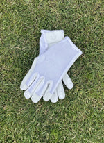 Adult White Airmesh Gloves